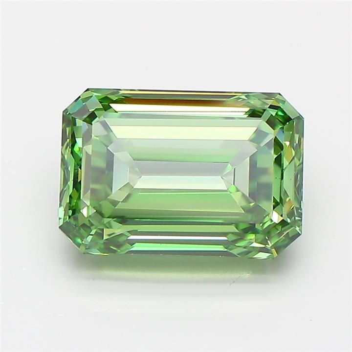3.53 ct. emerald Lab Grown Diamond front image