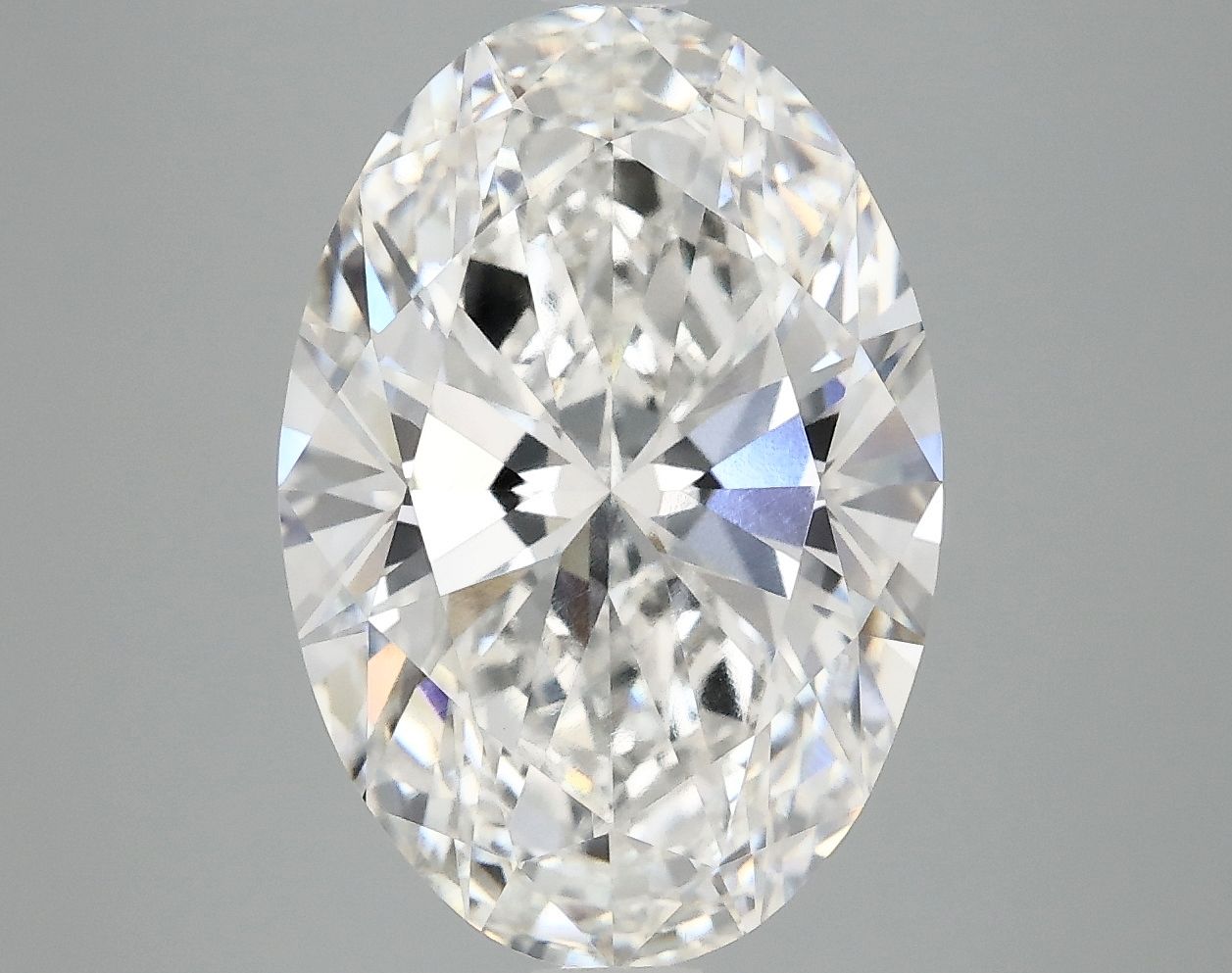 5.06 ct. oval Lab Grown Diamond front image
