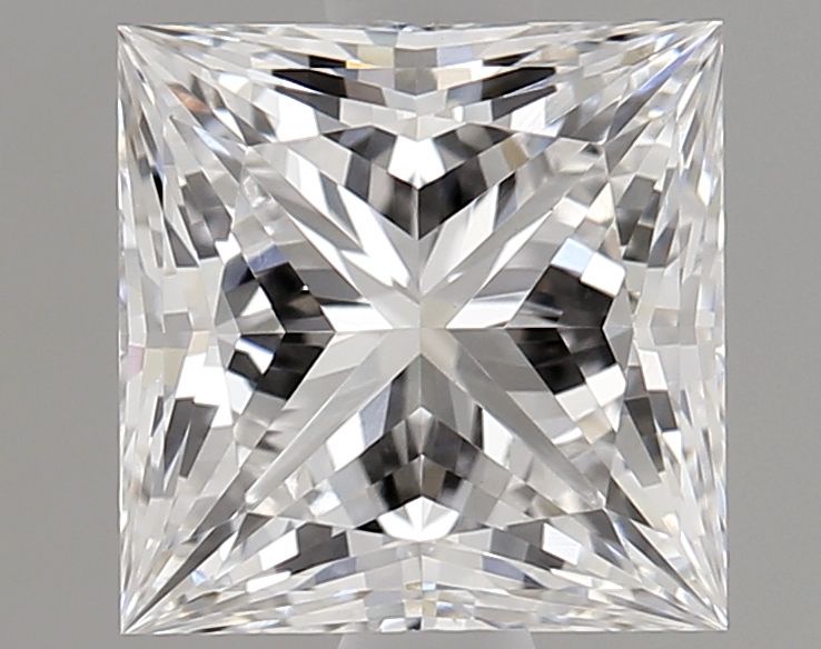 1.56 ct. princess Lab Grown Diamond front image