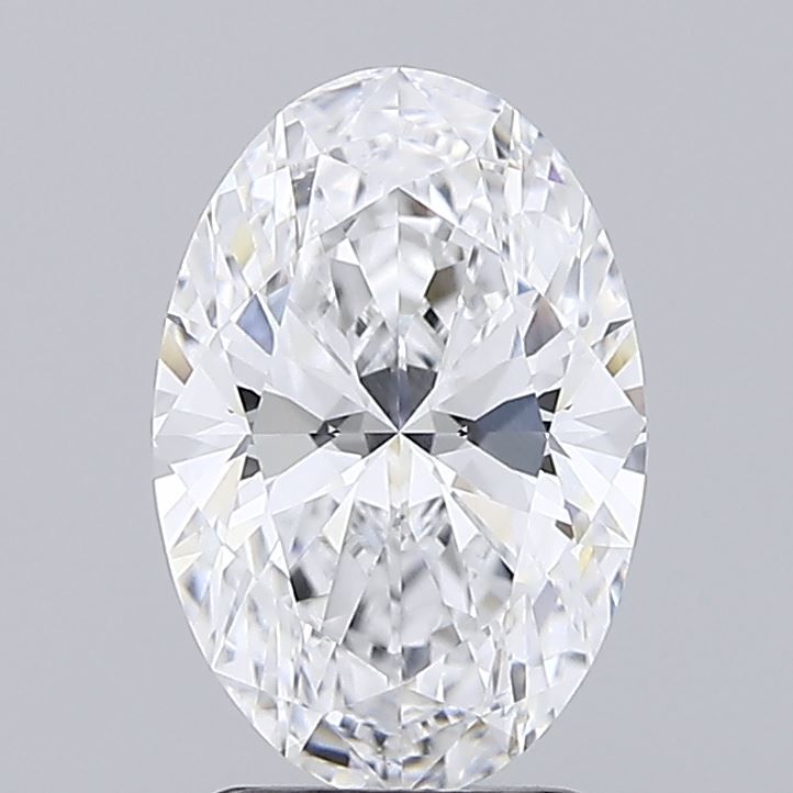 2.07 ct. oval Lab Grown Diamond front image