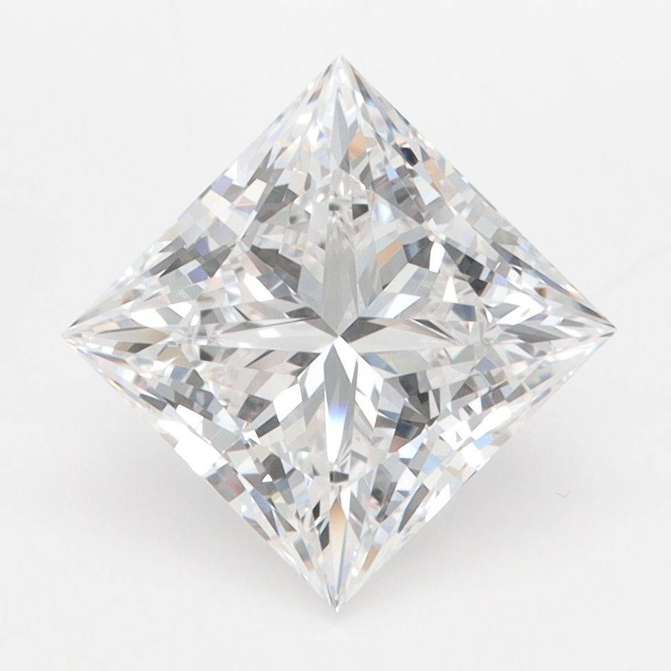 3.08 ct. princess Lab Grown Diamond front image
