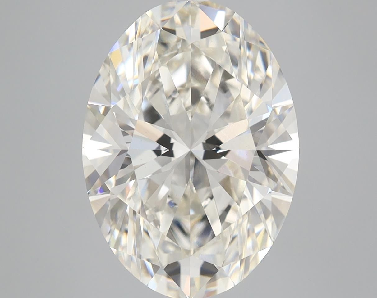 5.01 ct. oval Lab Grown Diamond front image