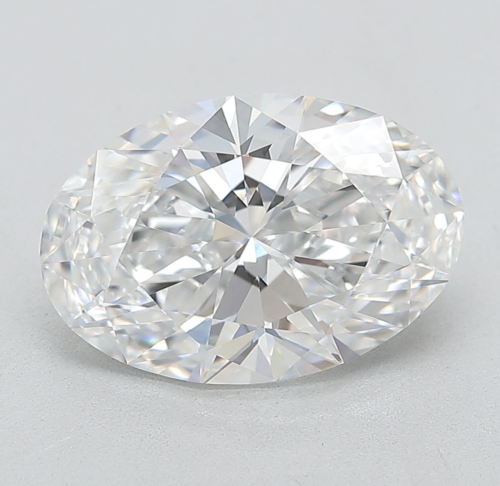 3.02 ct. oval Lab Grown Diamond front image