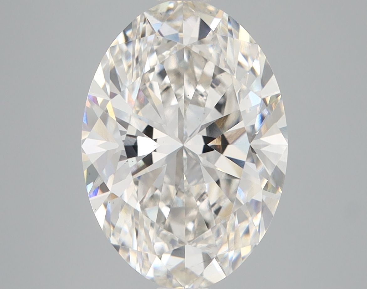 4.09 ct. oval Lab Grown Diamond front image