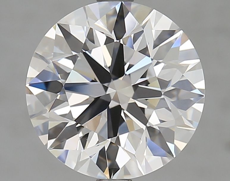 Diamant Rond 3.58 ct - Couleur D - Pureté VVS1