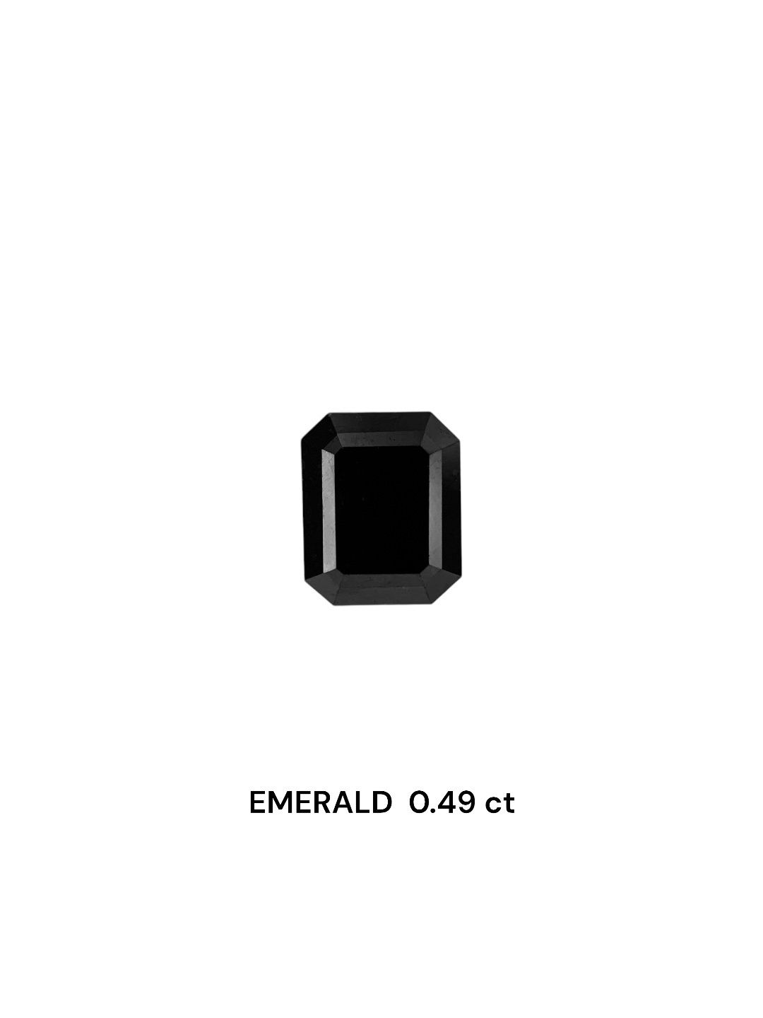 Diament 0.49 ct Fancy Black/VVS2