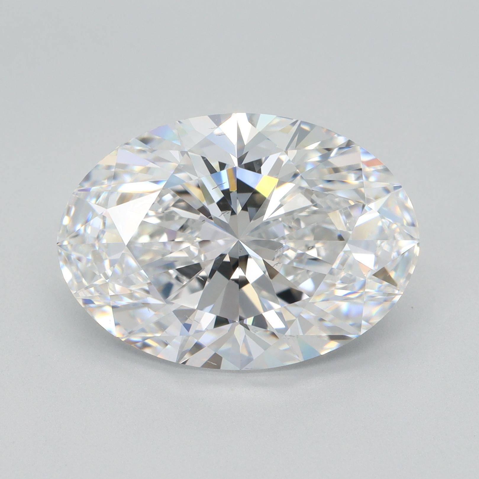 5.01 ct. oval Lab Grown Diamond front image