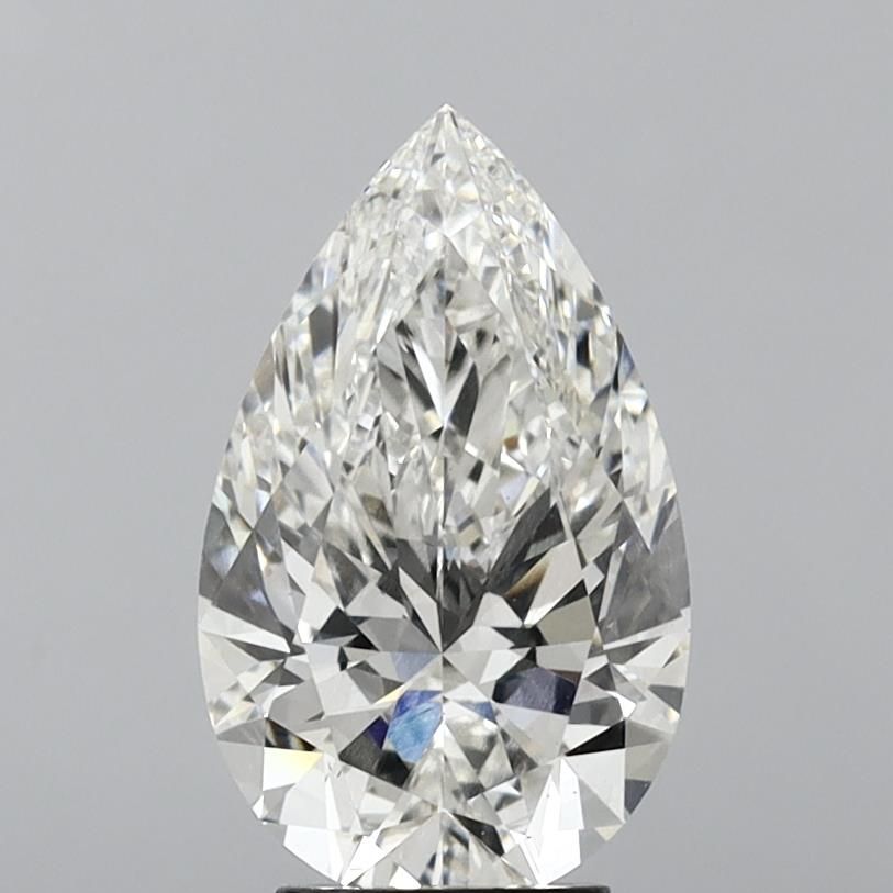 4.06 ct. pear Lab Grown Diamond front image