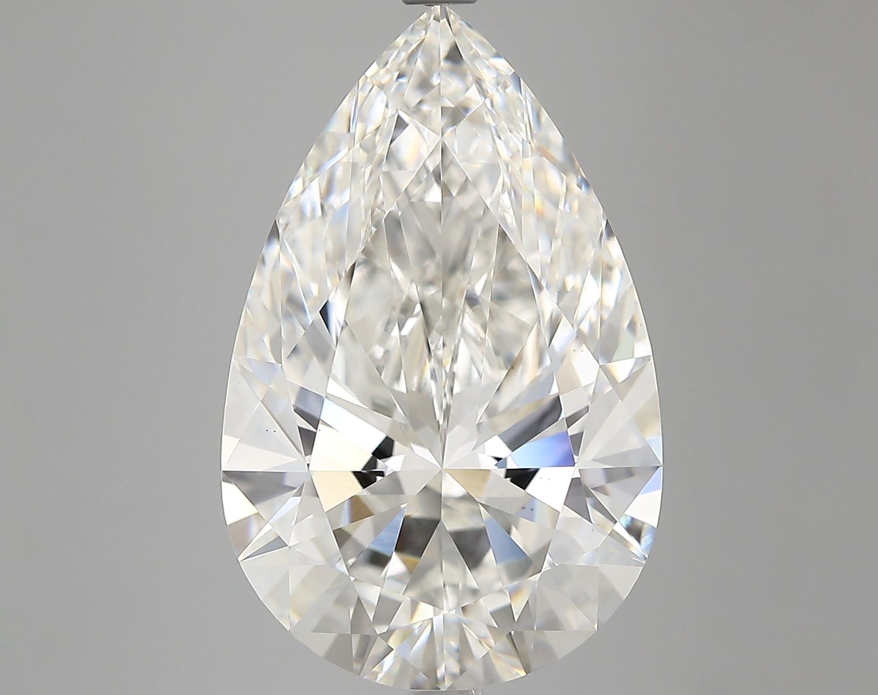 8.09 ct. pear Lab Grown Diamond front image