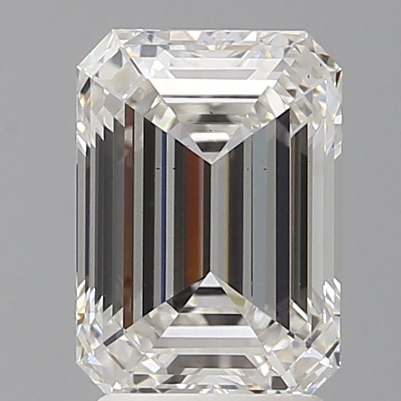 2.60 ct. emerald Lab Grown Diamond front image