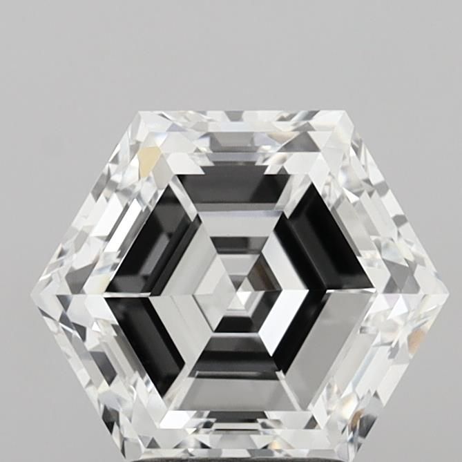 3.04 ct lab-grown Hexagonal Diamond