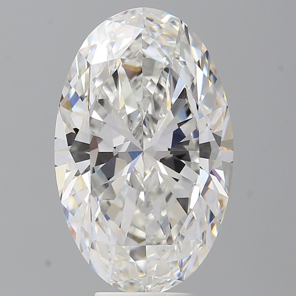 7.56 ct. oval Lab Grown Diamond front image