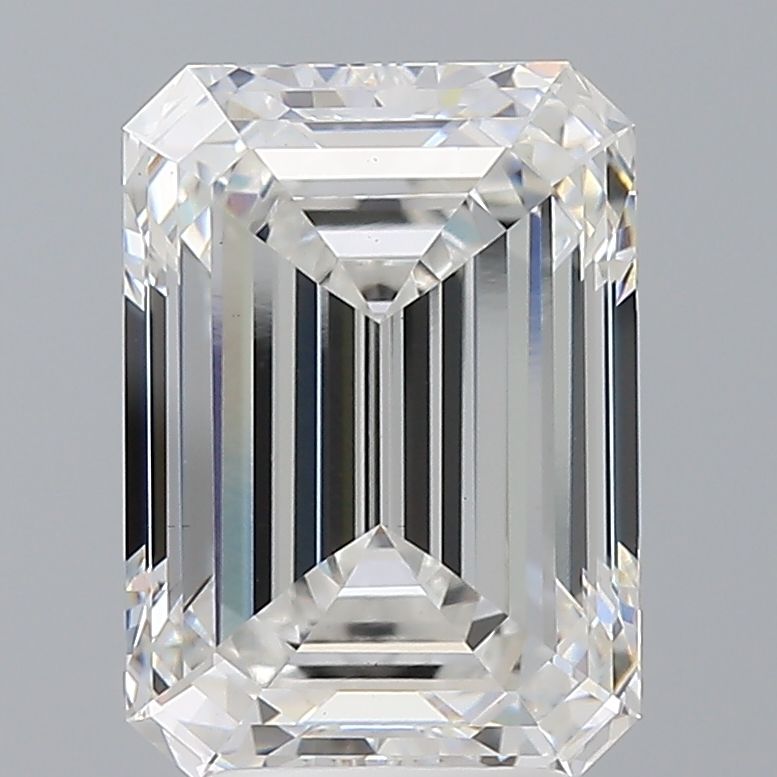 4.09 ct. emerald Lab Grown Diamond front image