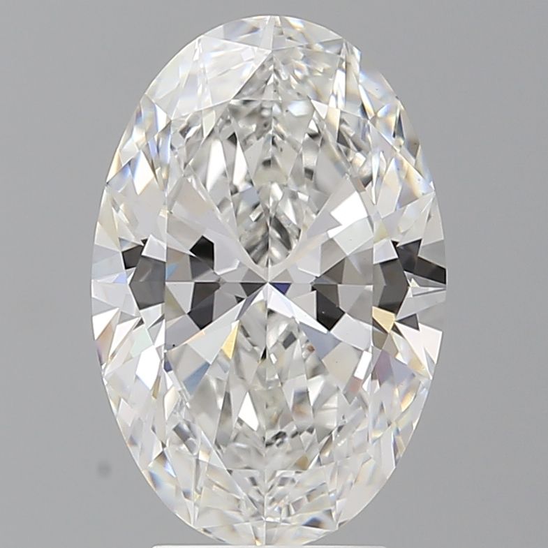 4.03 ct. oval Lab Grown Diamond front image