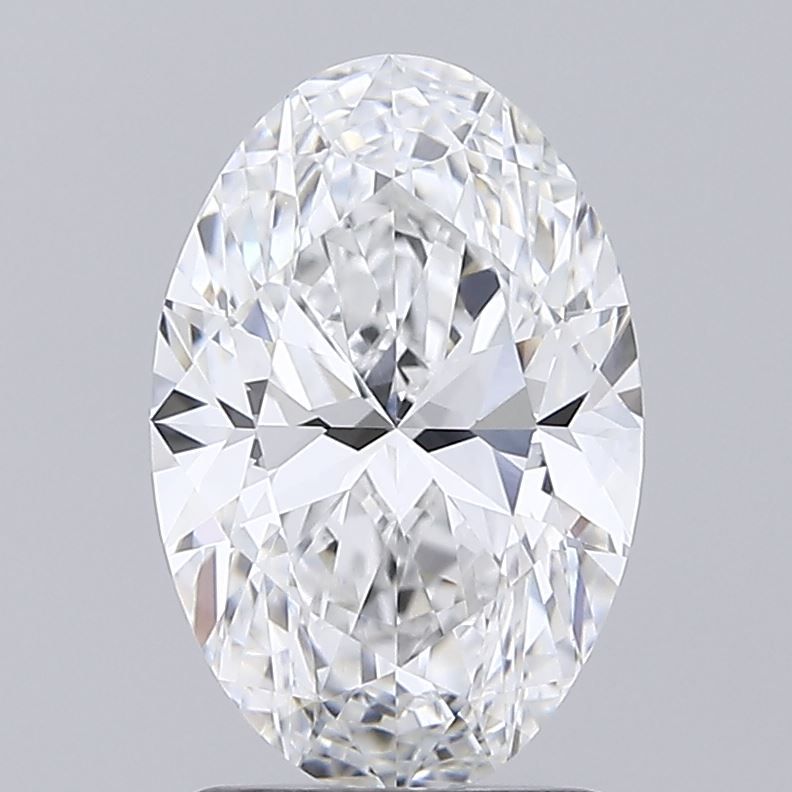 2.01 ct. oval Lab Grown Diamond front image