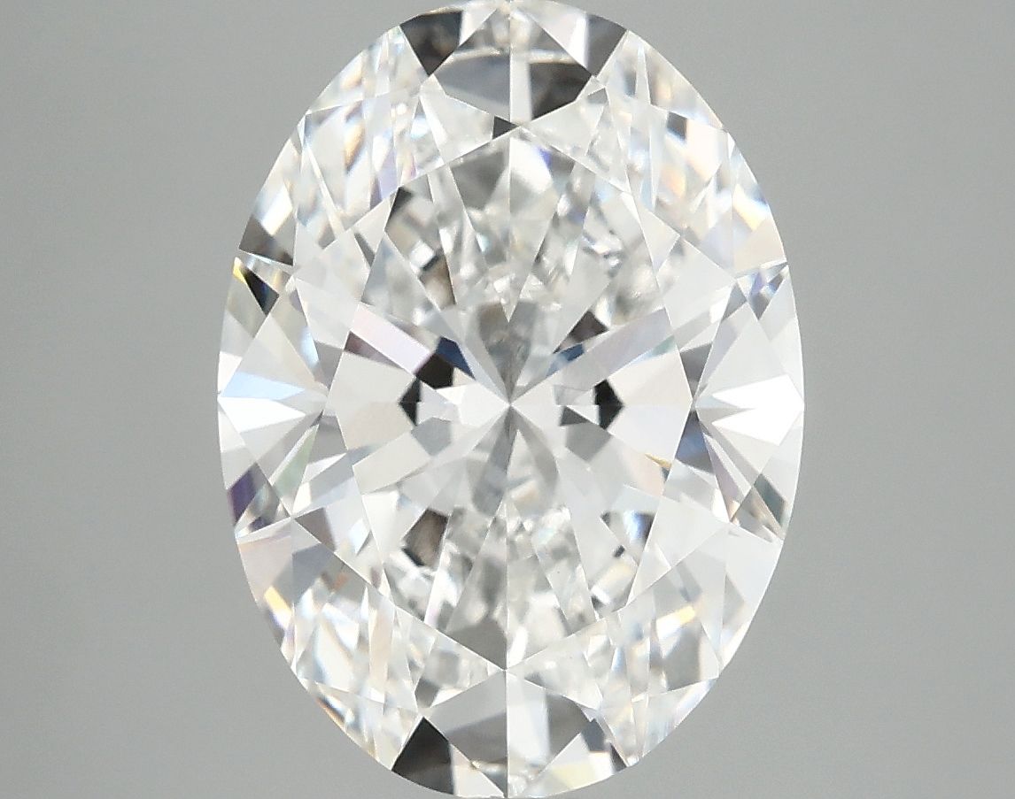 5.03 ct. oval Lab Grown Diamond front image