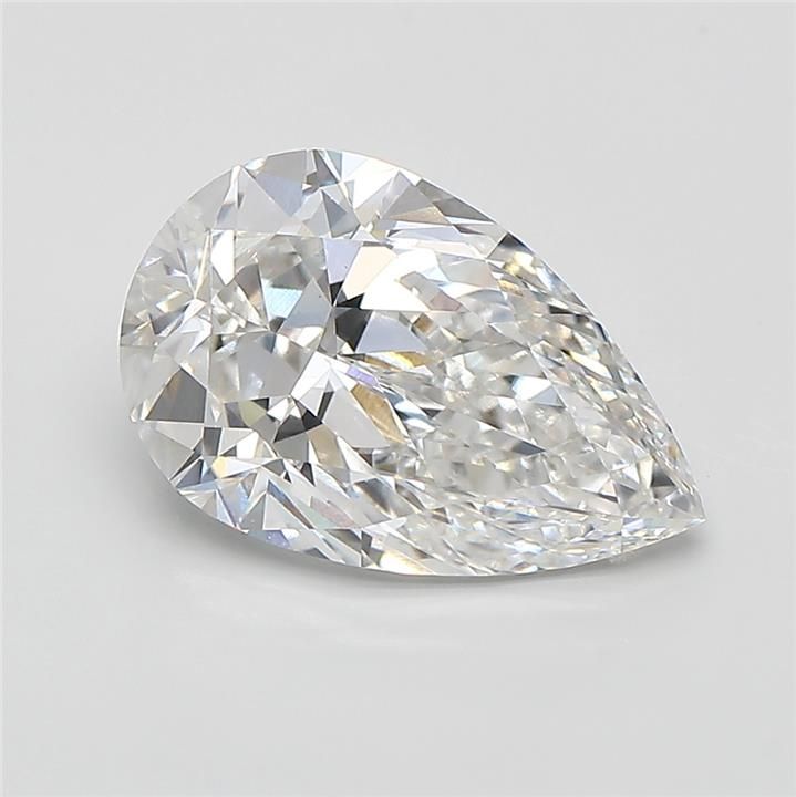 2.70 ct. pear Lab Grown Diamond front image