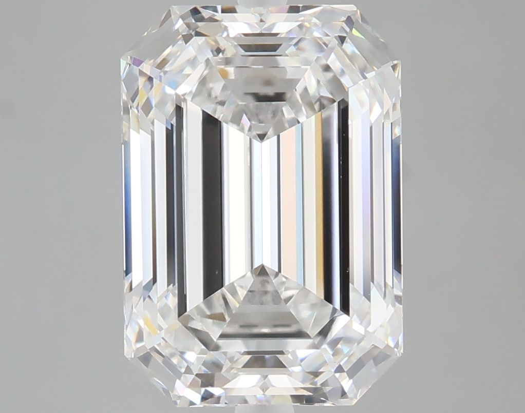 5.04 ct. emerald Lab Grown Diamond front image