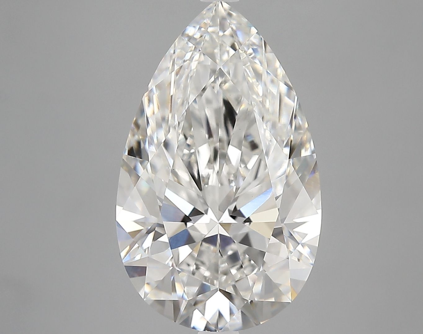 5.32 ct. pear Lab Grown Diamond front image