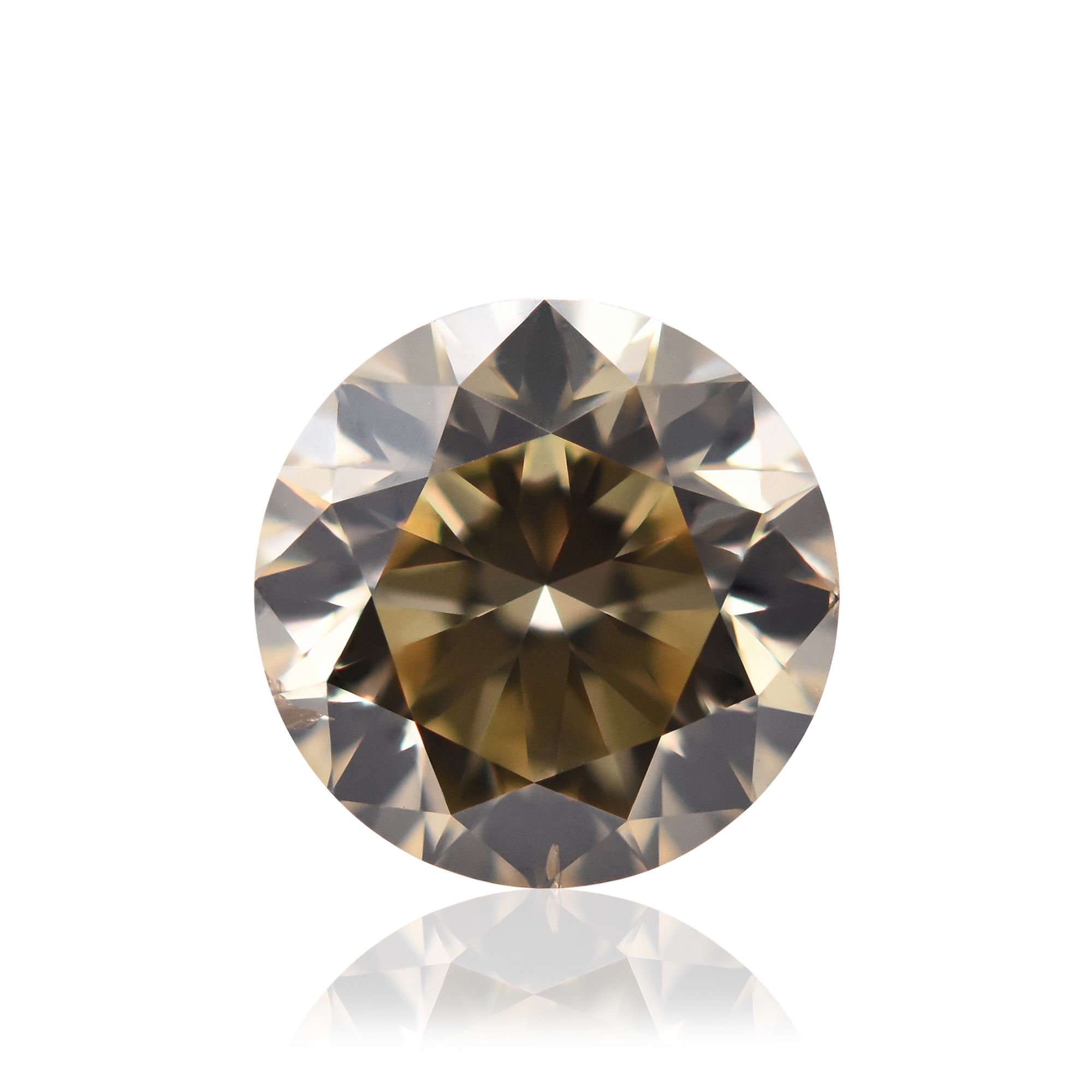 Diament 1.01 ct Fancy Brown Yellow/SI1