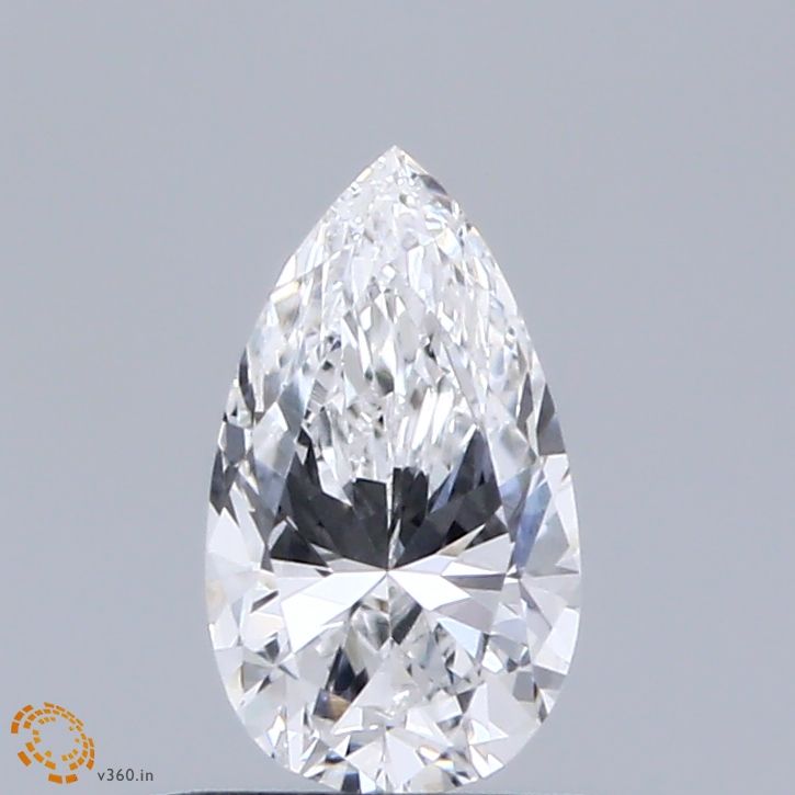 0.47 ct lab-grown Pear Diamond