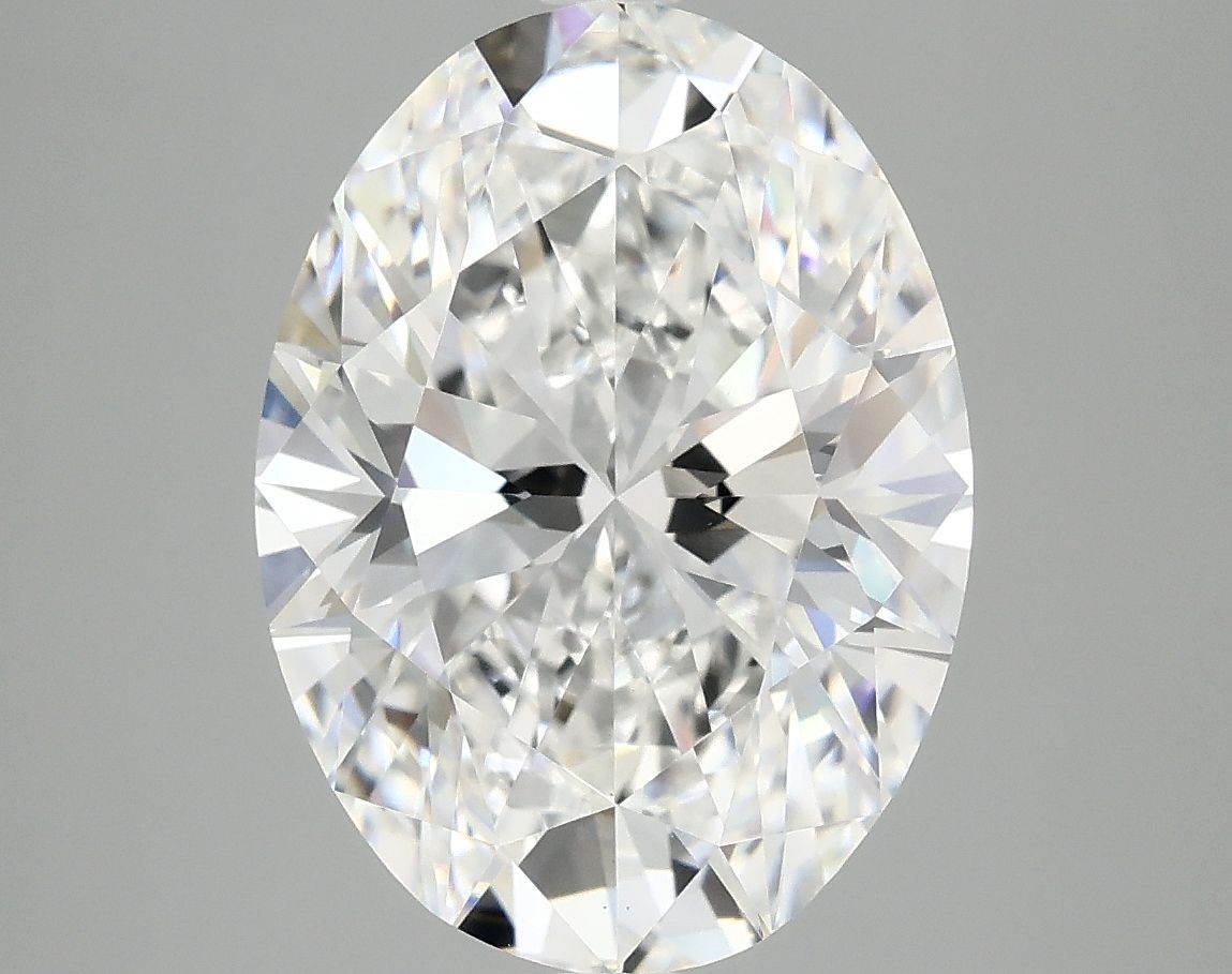 5.05 ct. oval Lab Grown Diamond front image