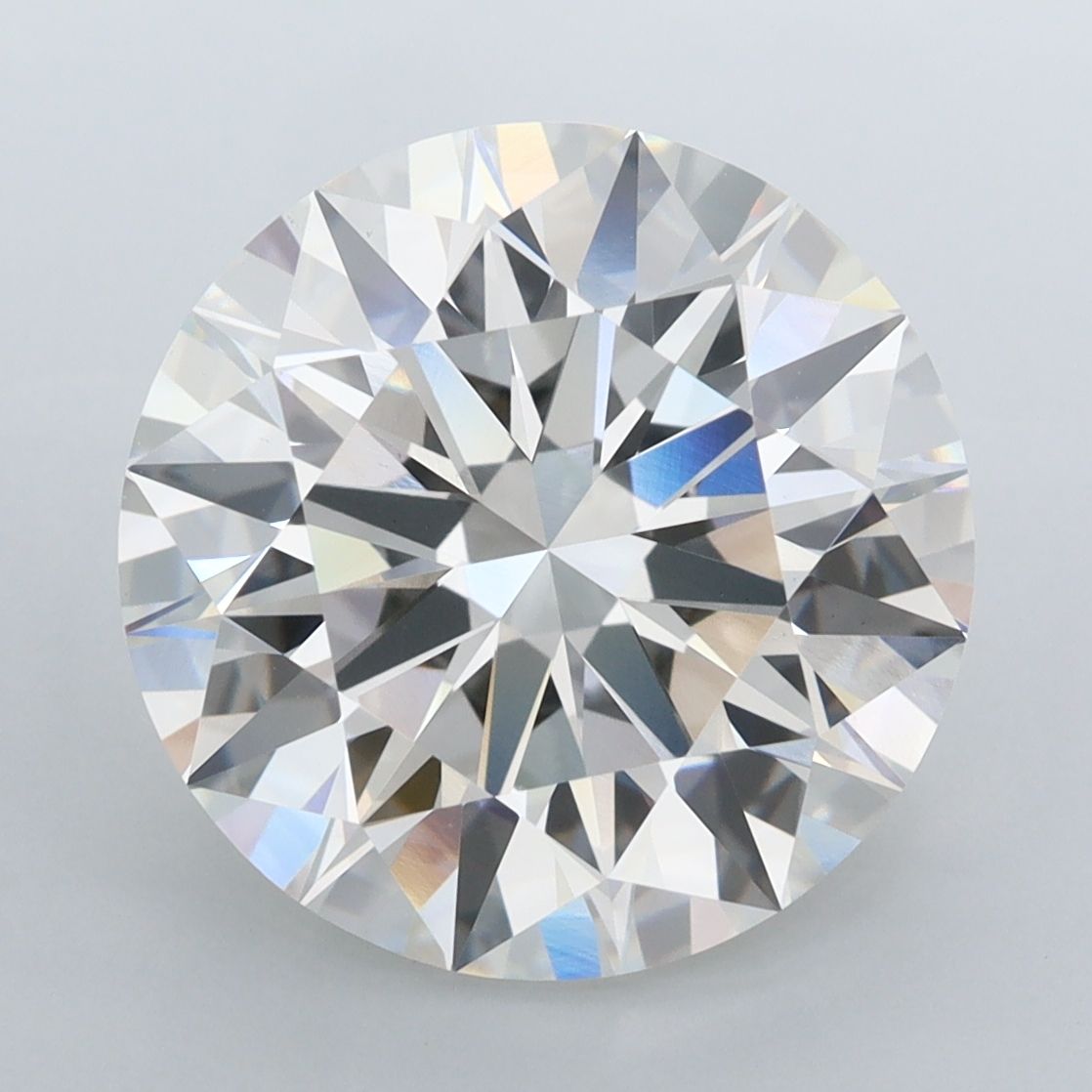 6.07 ct. round Lab Grown Diamond front image