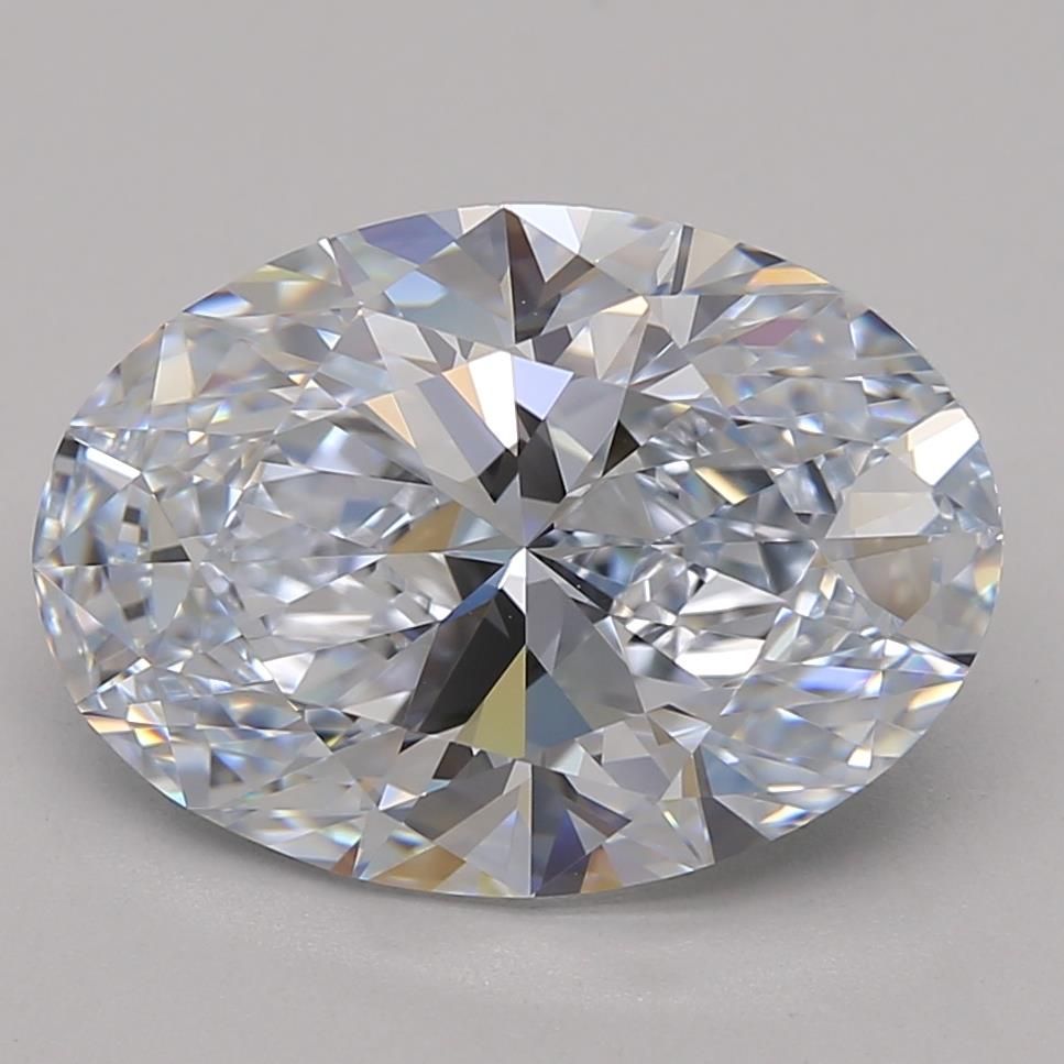 5.26 ct. oval Lab Grown Diamond front image