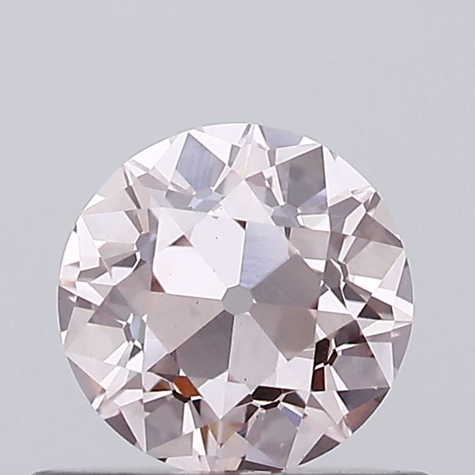 0.57 CT Fancy Light Pink OLD EUROPEAN CUT