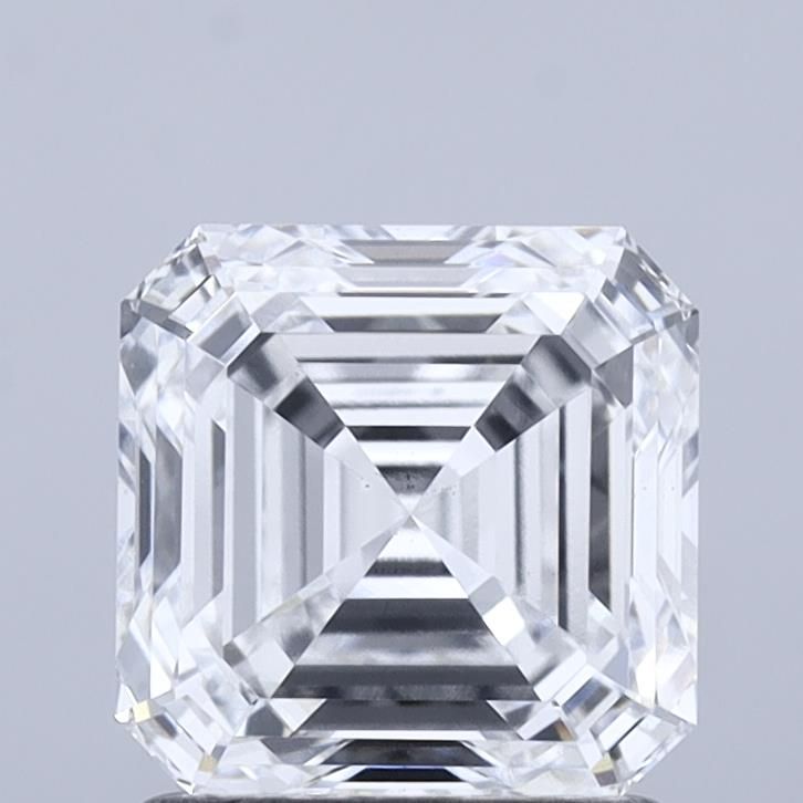 1.54 ct lab-grown Asscher Diamond