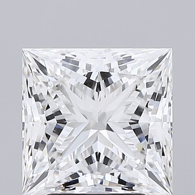 3.28 ct. princess Lab Grown Diamond front image