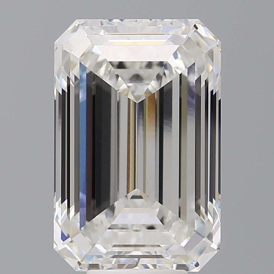 9.58 ct. emerald Lab Grown Diamond front image