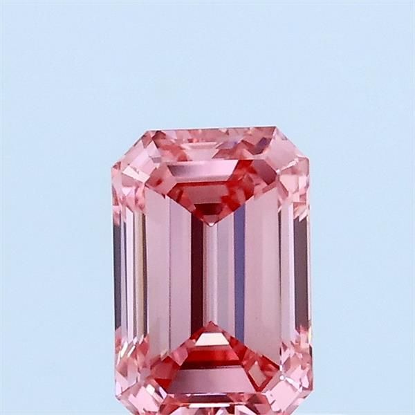 0.7 CT Fancy Vivid Pink EMERALD