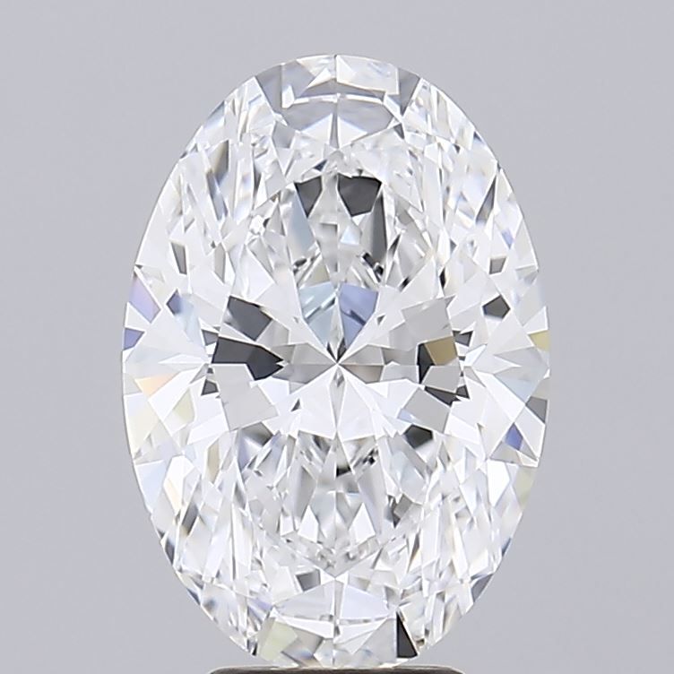 5.08 ct. oval Lab Grown Diamond front image