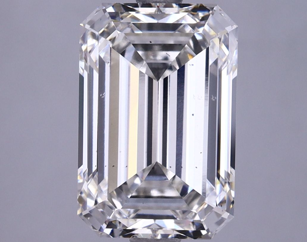 3.76 ct. emerald Lab Grown Diamond front image