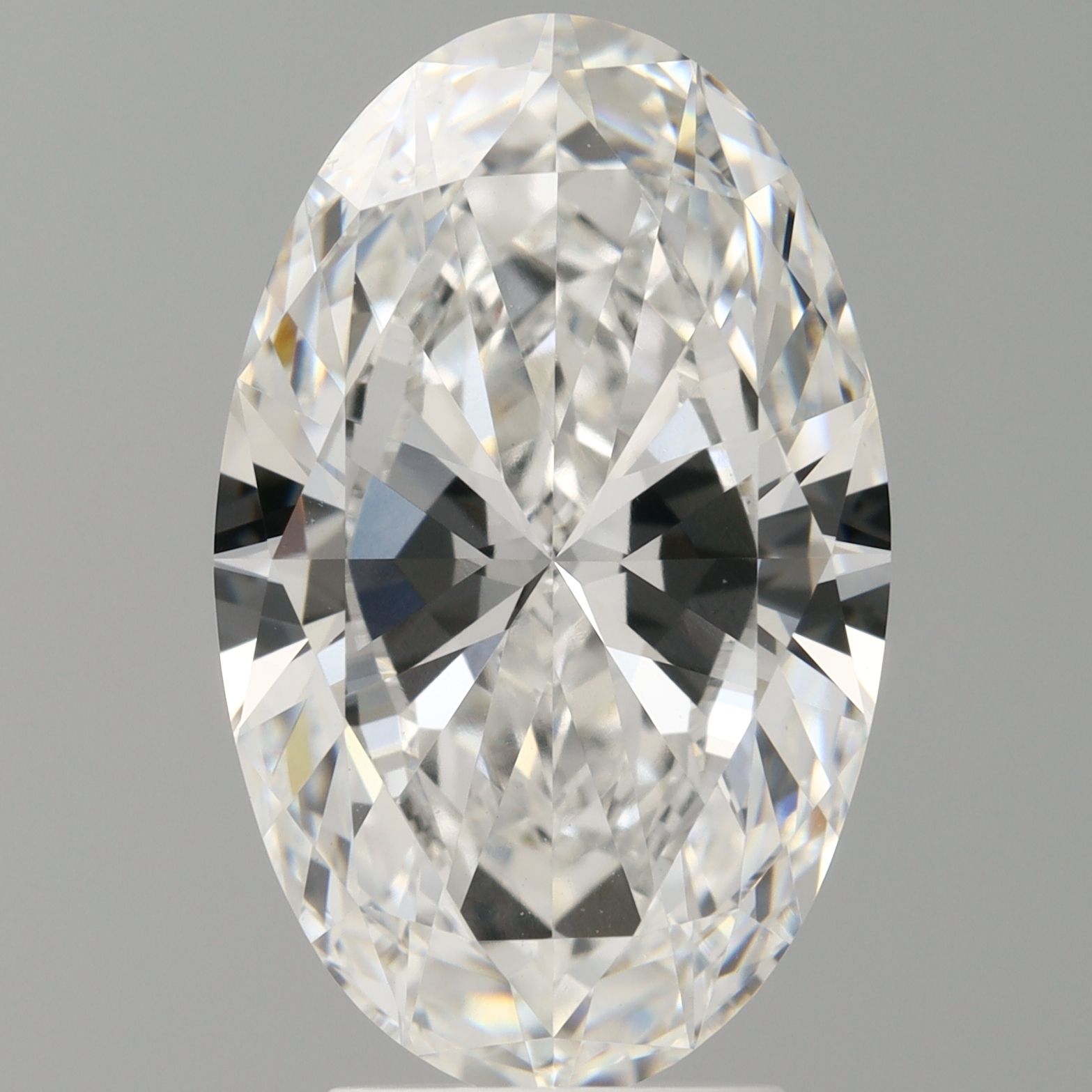 4.02 ct. oval Lab Grown Diamond front image
