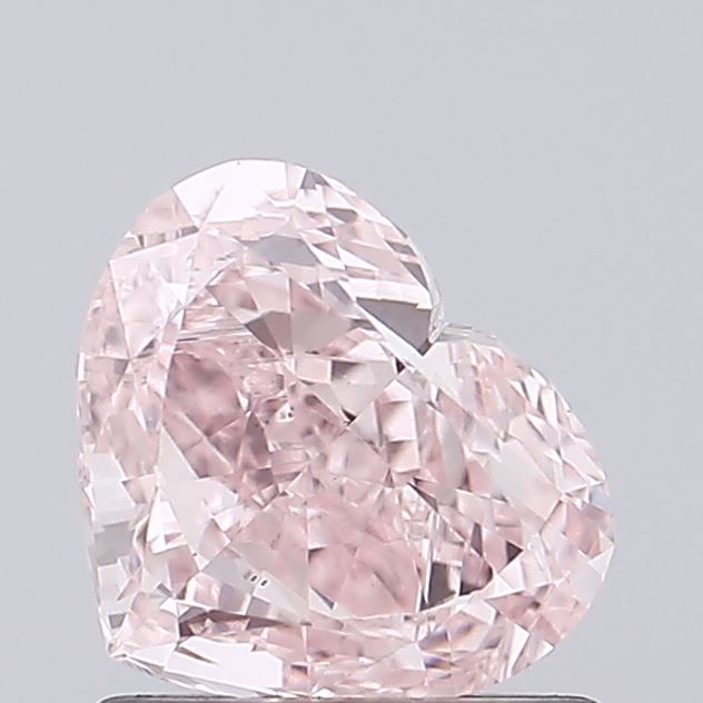 1.04 CT Fancy Intense Pink HEART
