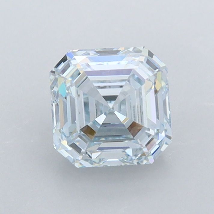 1.01 CT Fancy Light Blue ASSCHER