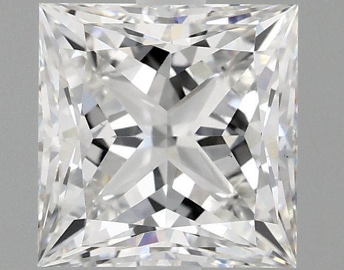 1.58 ct. princess Lab Grown Diamond front image