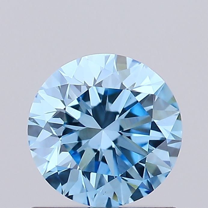 0.73 CT Fancy Vivid Blue ROUND