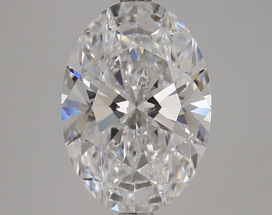 4.08 ct. oval Lab Grown Diamond front image