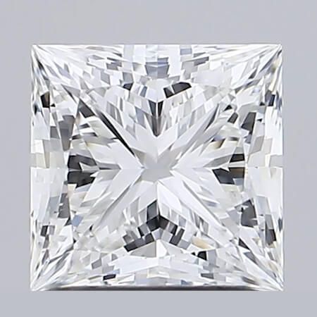 1.17 ct. princess Lab Grown Diamond front image