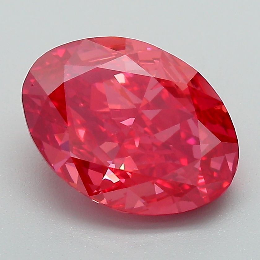 3.00 ct. oval Lab Grown Diamond front image