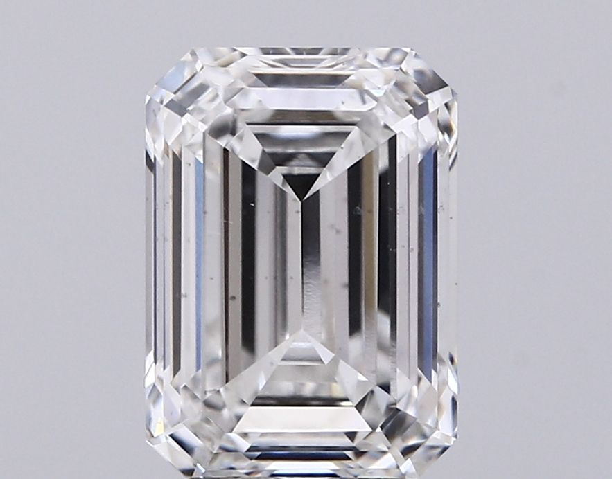 3.51 ct. emerald Lab Grown Diamond front image