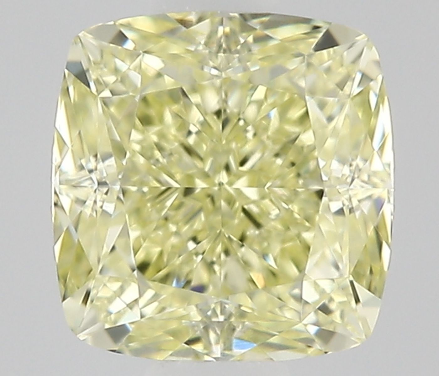 Diament 0.7 ct Fancy Light Yellow/VVS2