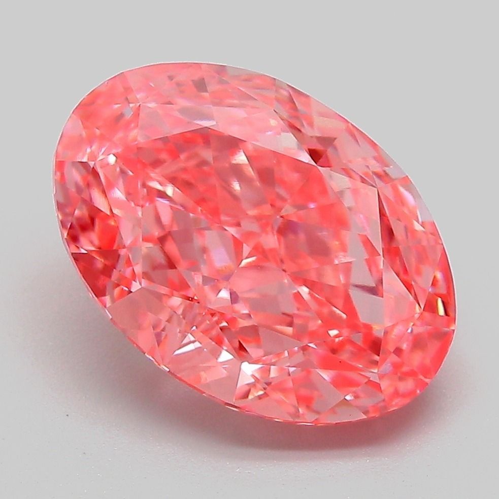 4.59 ct. oval Lab Grown Diamond front image
