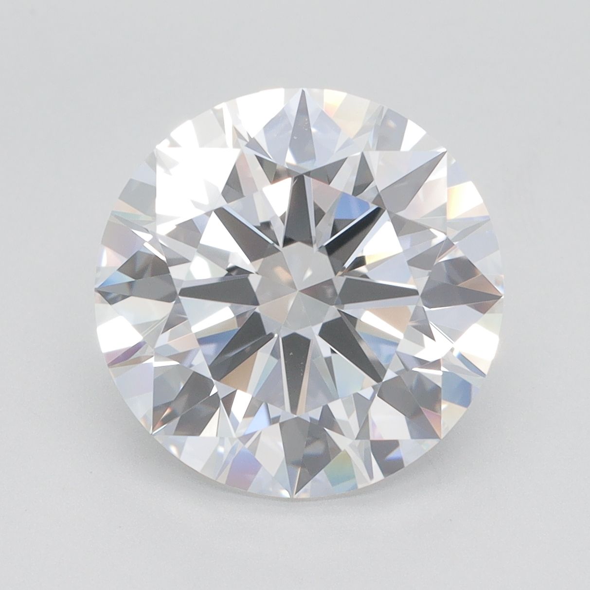 5.02 ct. round Lab Grown Diamond front image