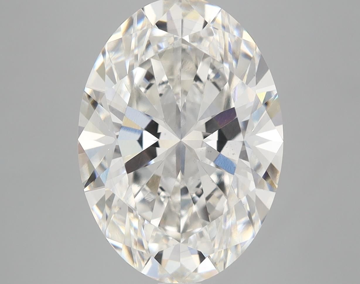 5.22 ct. oval Lab Grown Diamond front image