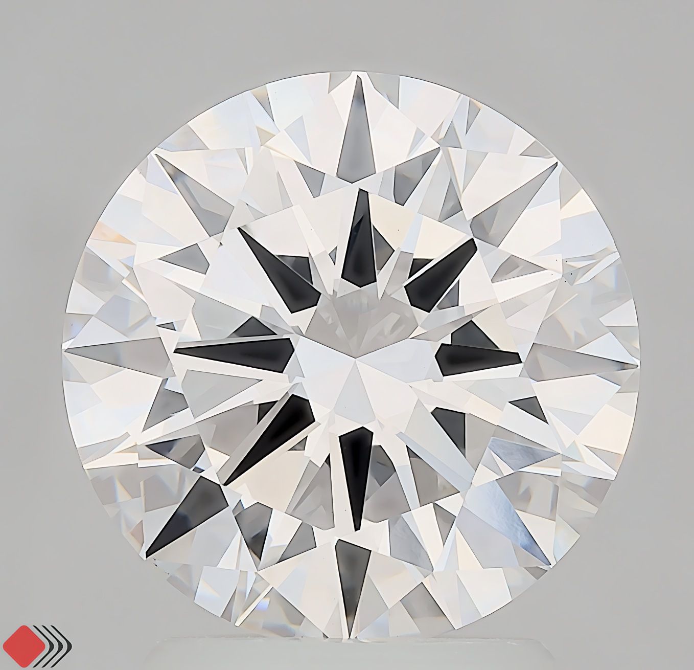 2.58 ct. round Lab Grown Diamond front image