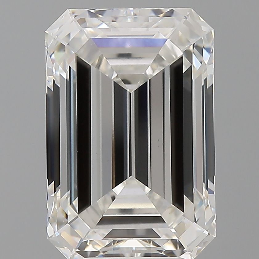 5.53 ct. emerald Lab Grown Diamond front image